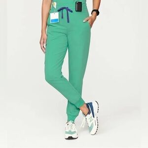 Figs Zamora Jogger Scrub Pants - Surgical Green XL